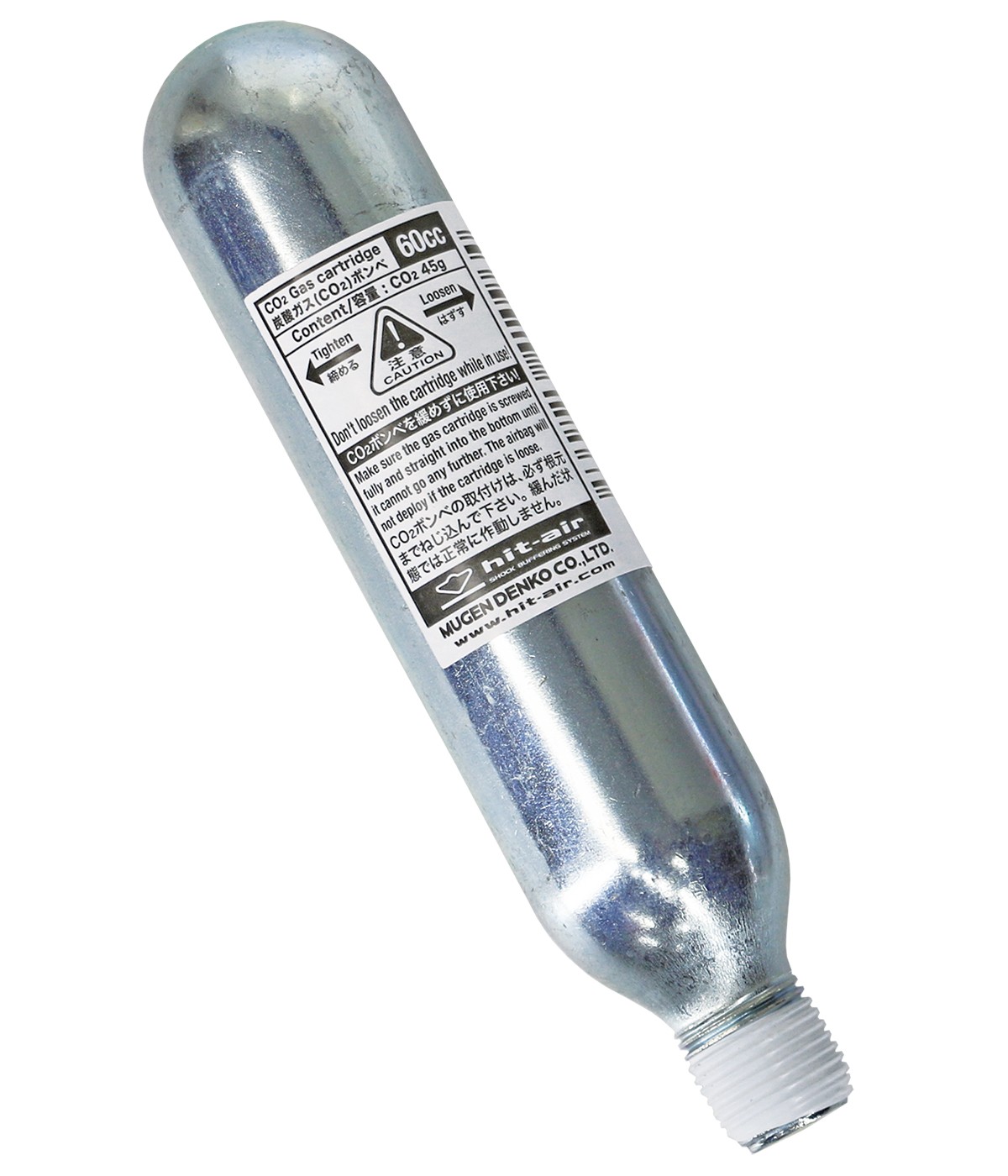 Cartucho de CO2 Hit-Air 60cc